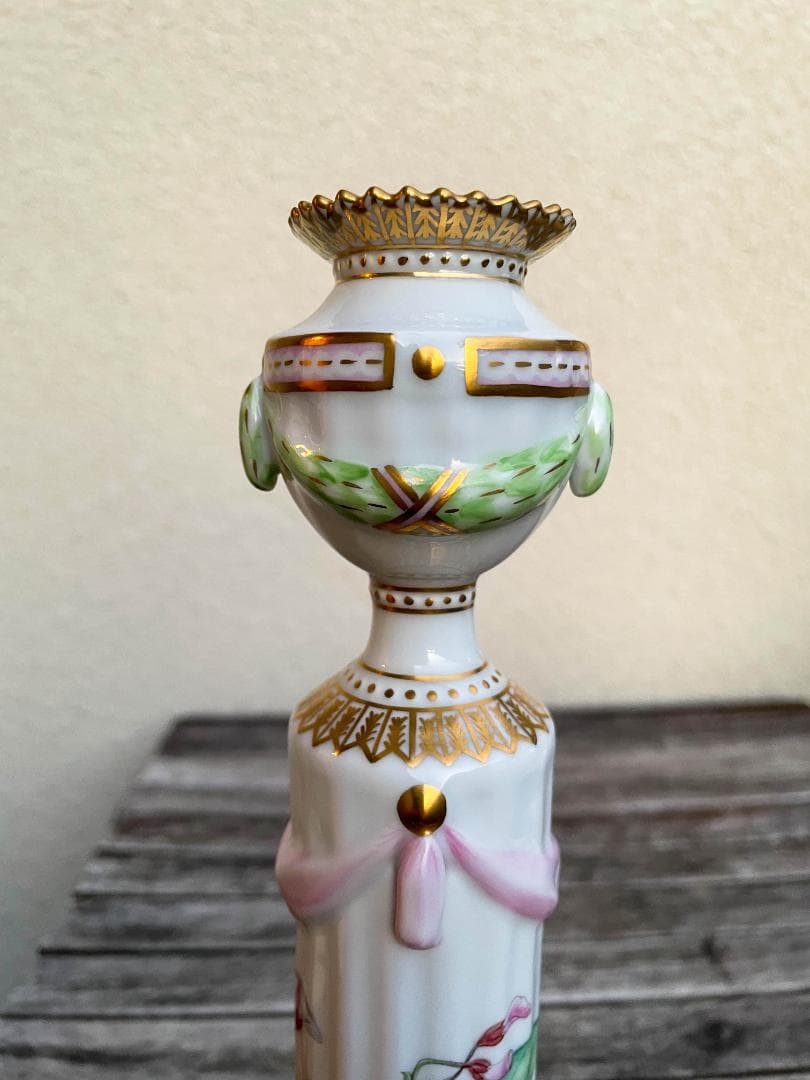 ロイヤルコペンハーゲン　フローラダニカ　キャンドホルダー