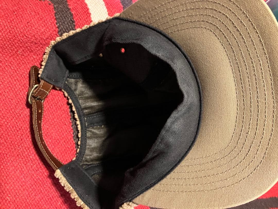 Supreme コーデュロイキャップ ベージュ