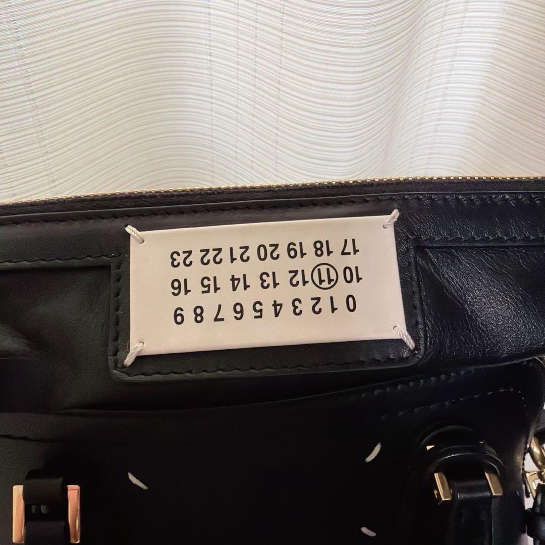 メゾンマルジェラ　5AC ミニ　ショルダーバッグ オールレザー ゴールド