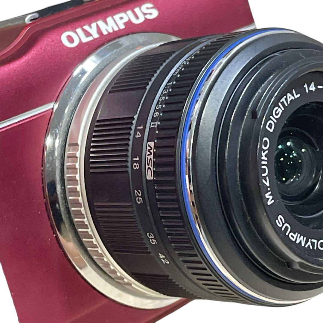 人気カラー OLYMPUS PEN Lite E-PL1 ミラーレス一眼