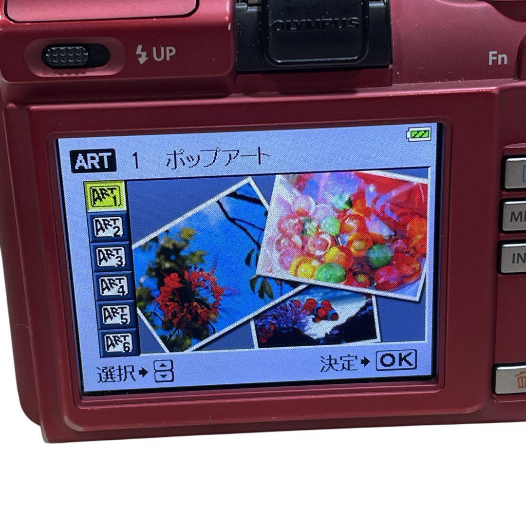 人気カラー OLYMPUS PEN Lite E-PL1 ミラーレス一眼