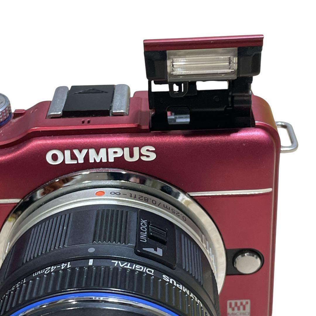 人気カラー OLYMPUS PEN Lite E-PL1 ミラーレス一眼