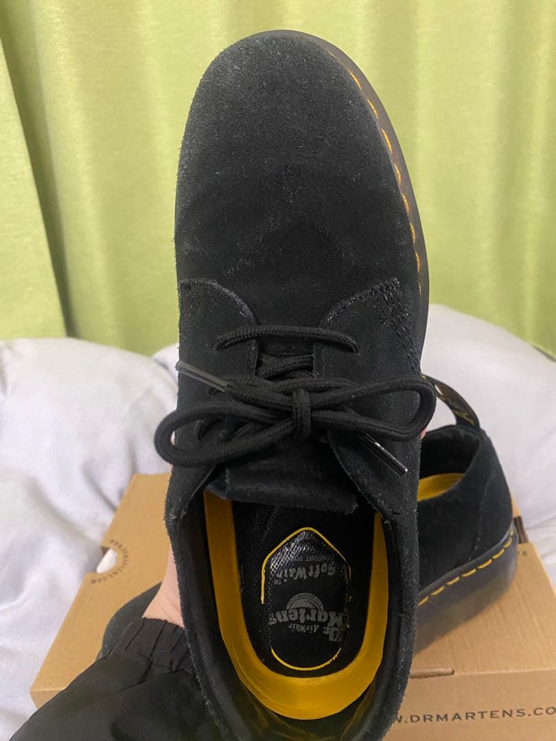 2/6まで 希少 Dr. Martens Berman Lo ブラック スエード