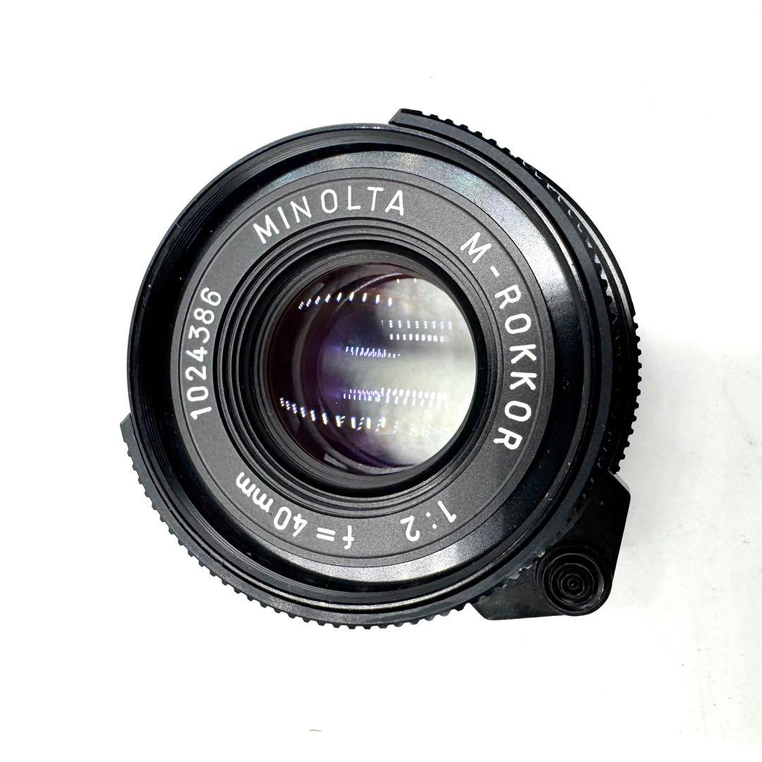 MINOLTA ミノルタM-ROKKOR 40mm f2 ライカMマウントレンズ