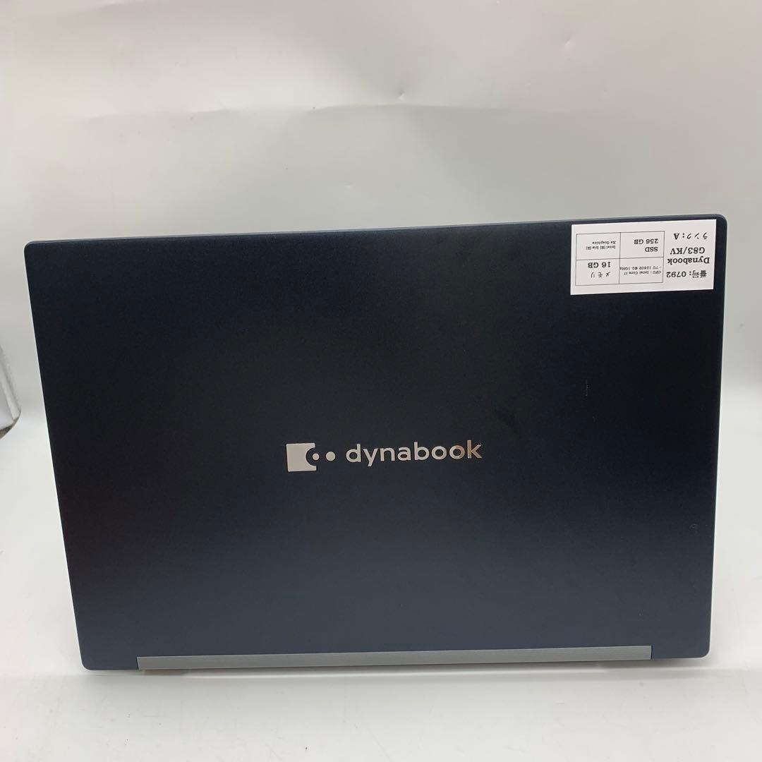 その他ノートPC本体 dynabook G83/KV Intel Core i7-1260P