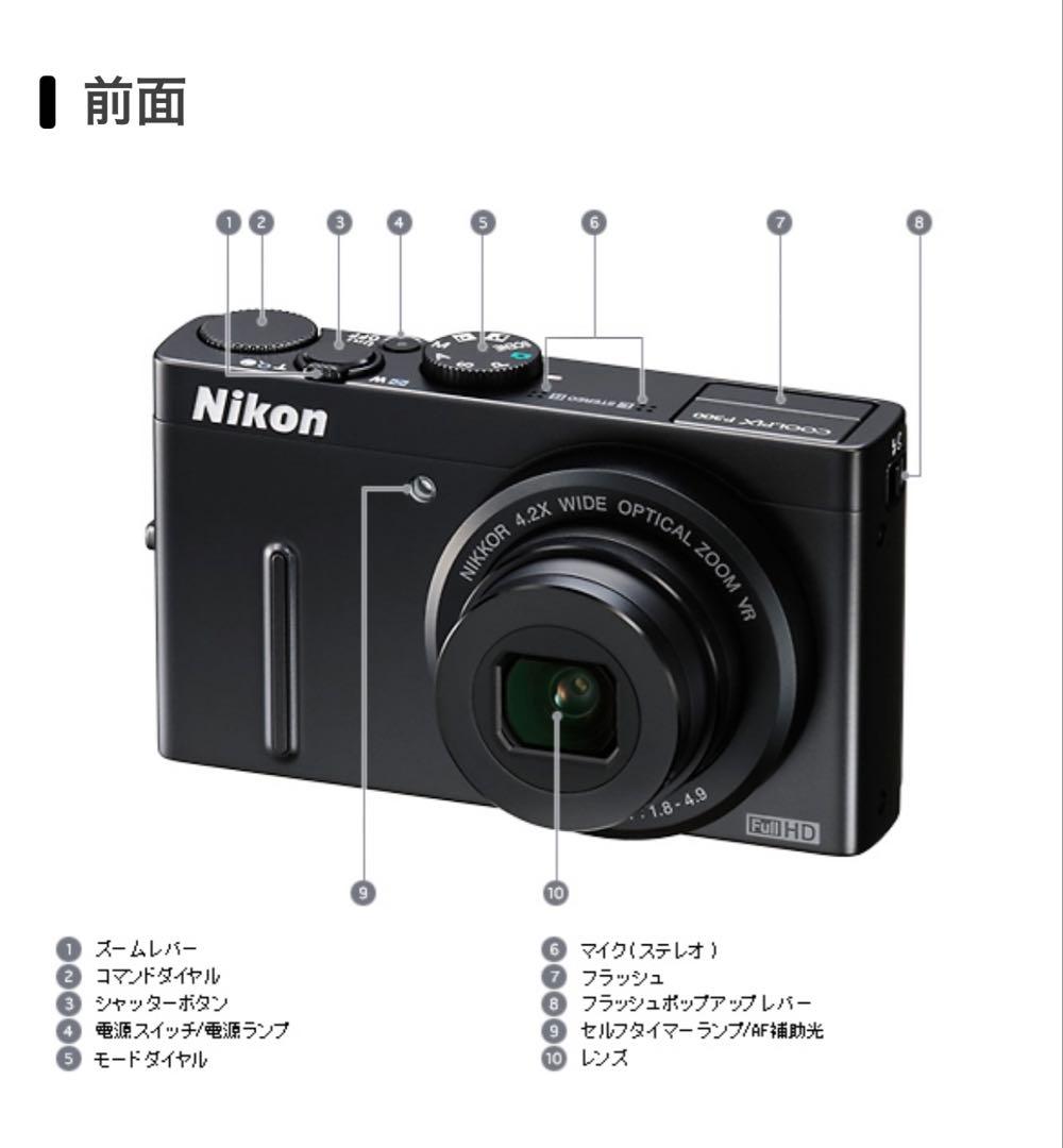 Nikon COOLPIX P300 コンパクトデジタルカメラ
