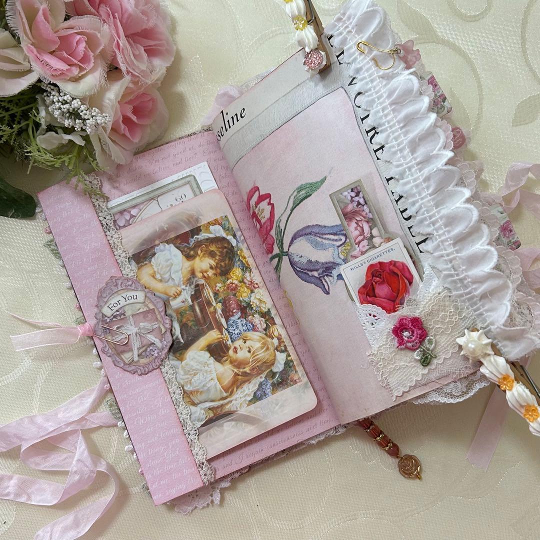 薔薇とレースのジャンクジャーナル・雑記帳　My Family♡