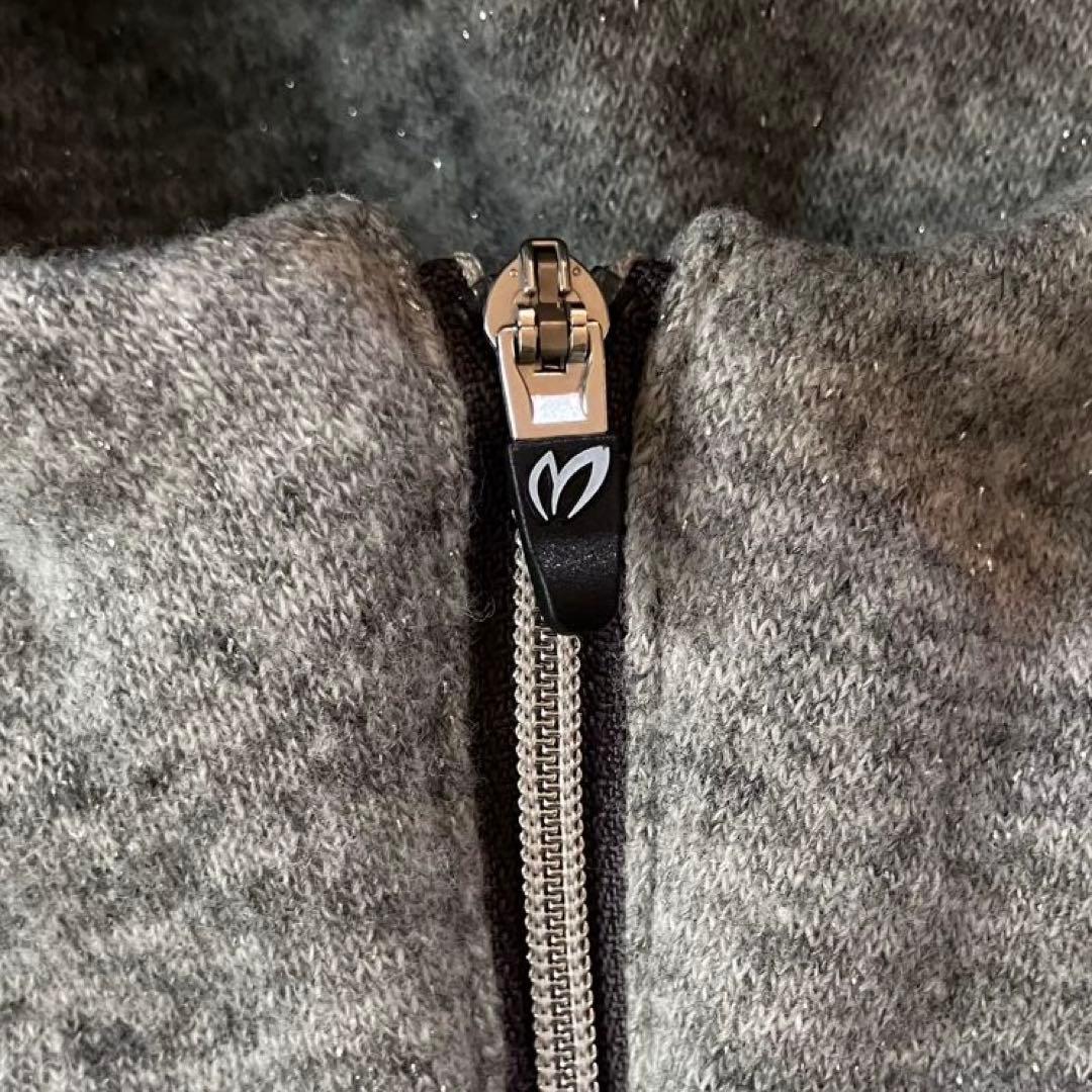 MASTER BUNNY EDITION 羊毛&カシミヤ混　フード付きニット 0