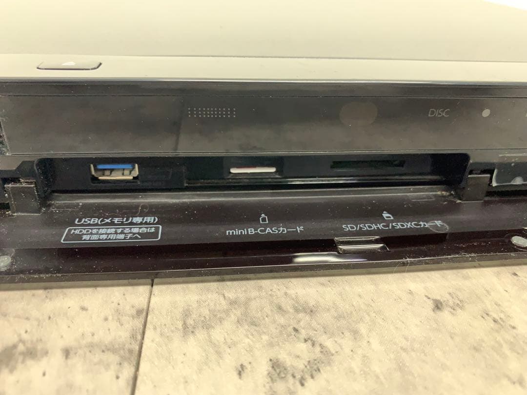 # 東芝REGZA Blu-ray レグザブルーレイ DBR-UT109