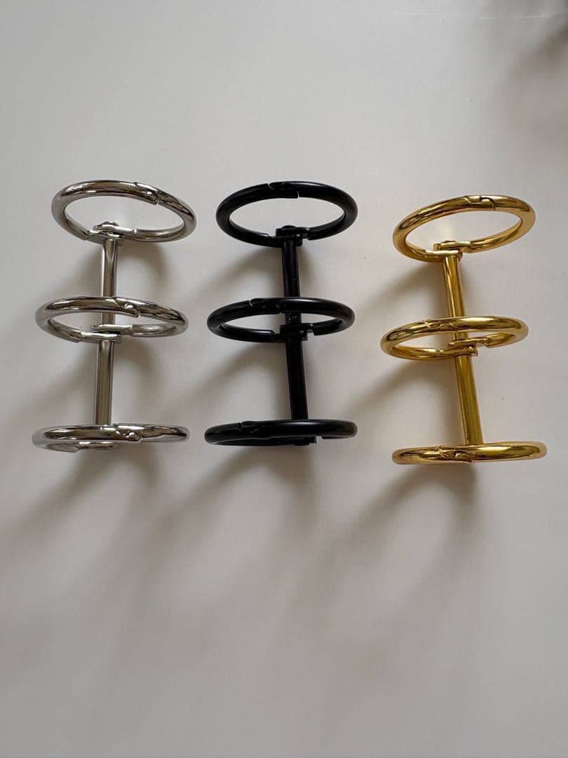 ✨しあん ✨A6 アクリルレジンバインダー　リング付き　韓国　貯金