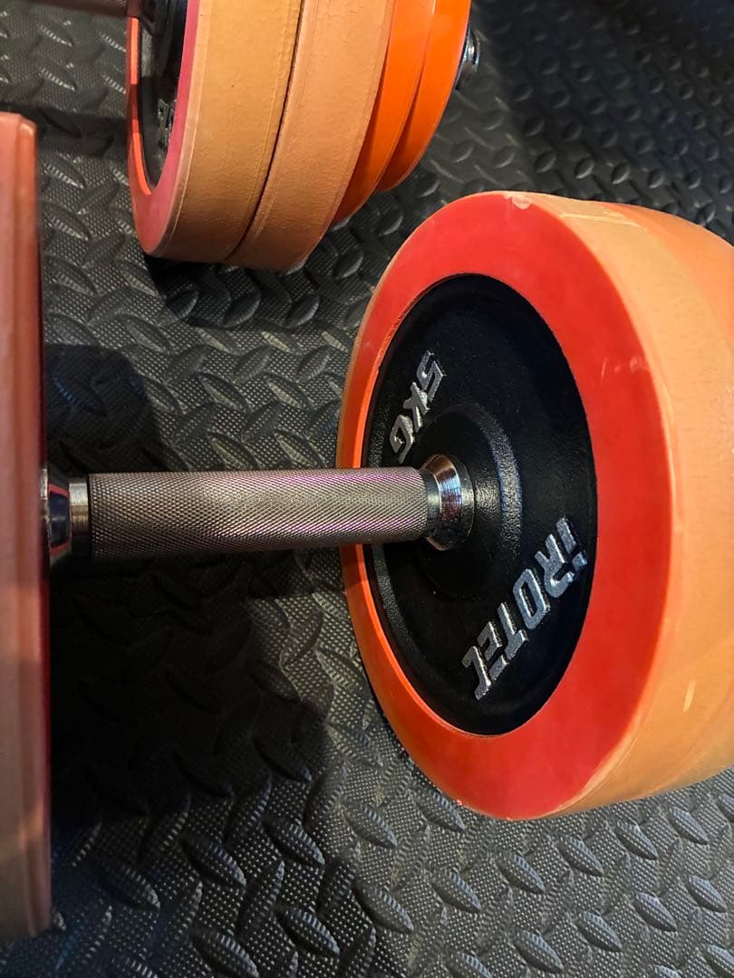 名古屋市引取60㌔IROTEC ダンベル30×2個セットインクラインベンチ付き