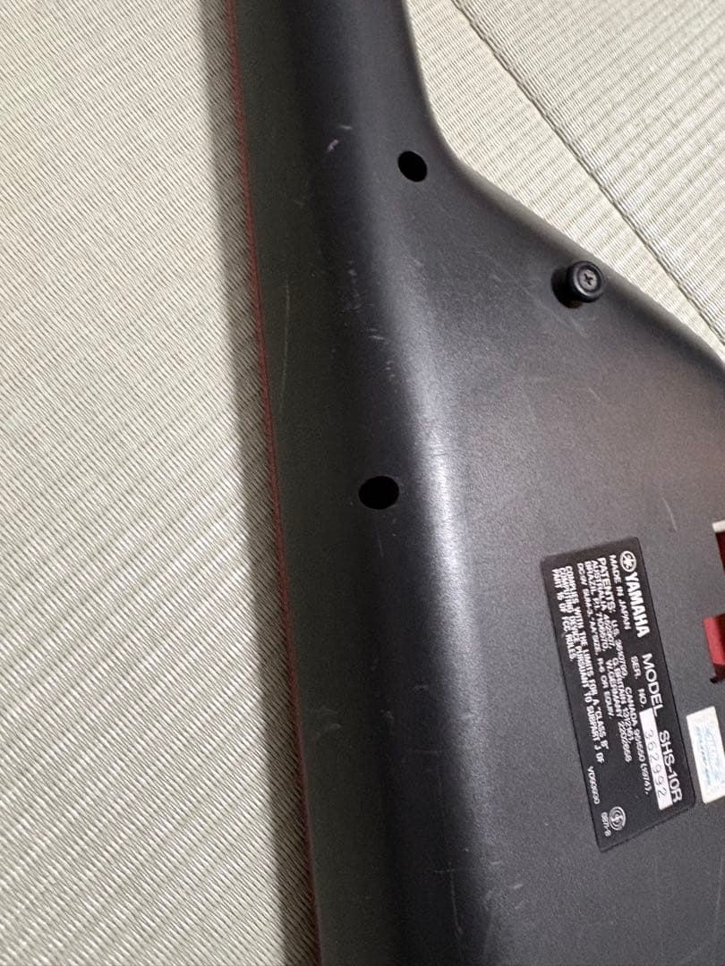 YAMAHA ヤマハ ショルダー キーボード SHS-10R レッド