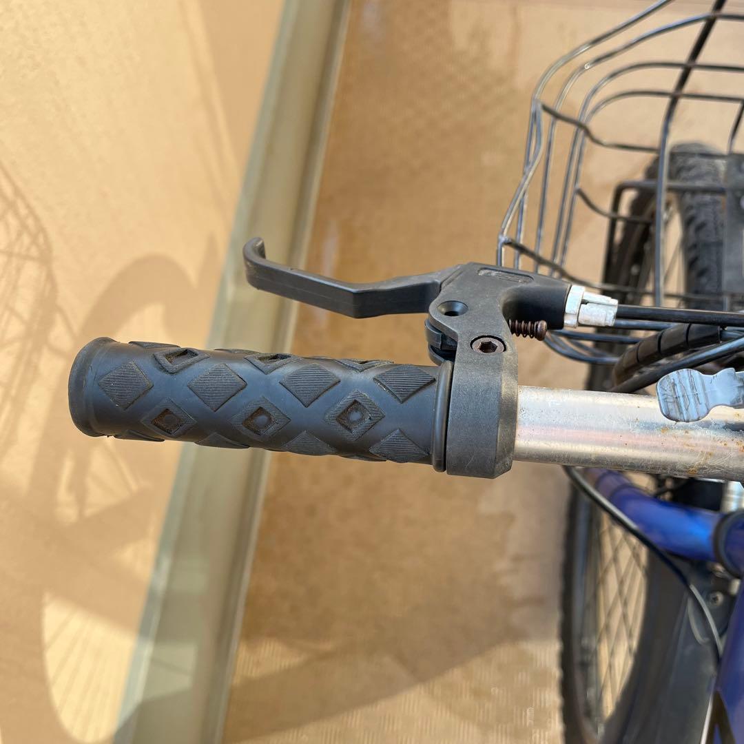 直接取引 熊本市　自転車 ドライドS3 青26 6段変速