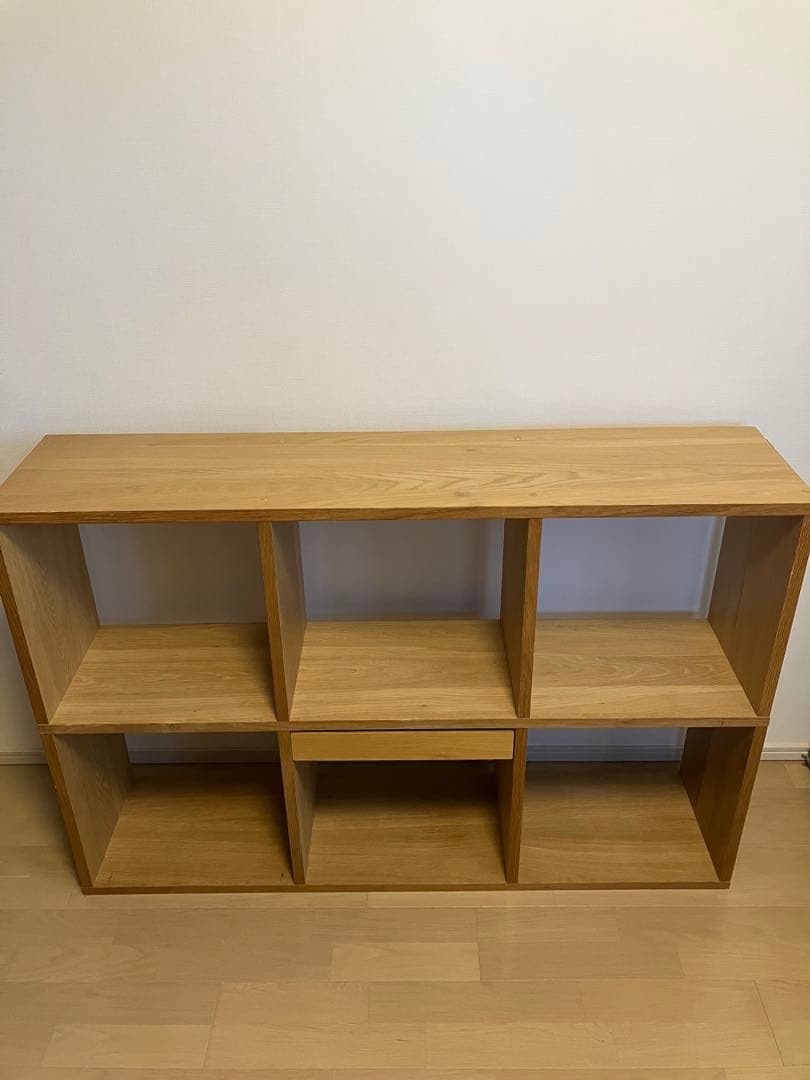 無印良品　スタッキングシェルフ 2×3 1×3