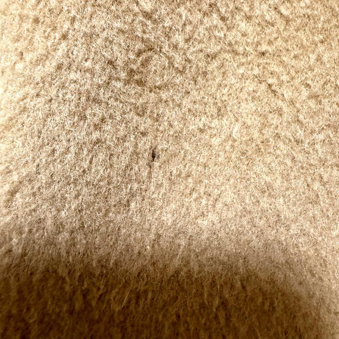 Gloverall ダッフルコート　チェック柄　英国製　キャメル色Size L