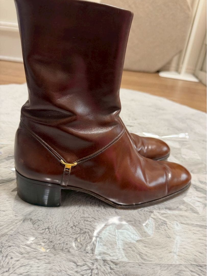 て*ぱ様 TANINO CRISCI タニノクリスチー ショートブーツ レザー