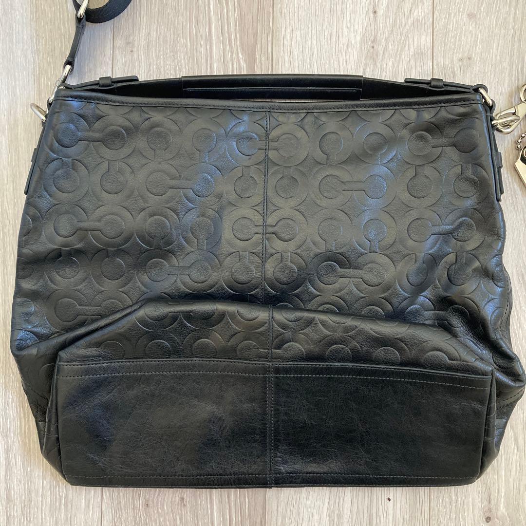 美品 COACH コーチ ショルダーバッグ