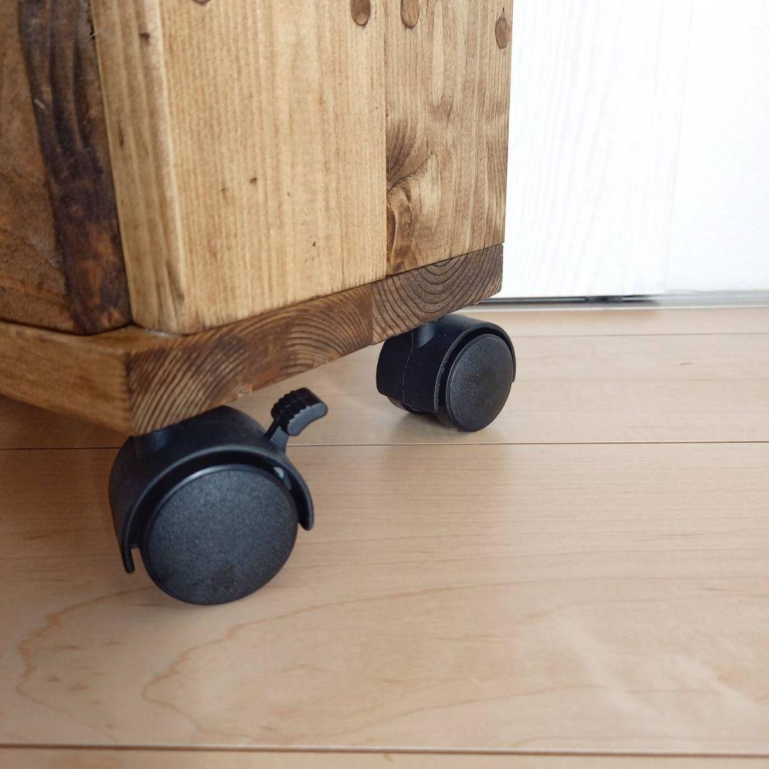 本棚～キャスター付き～  コミックラック ハンドメイド