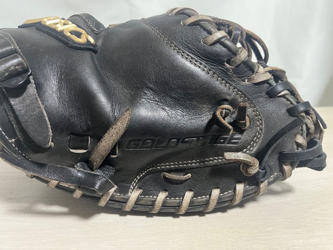 アシックス ゴールドステージ 硬式 キャッチャーミット スピードテックQR 和牛