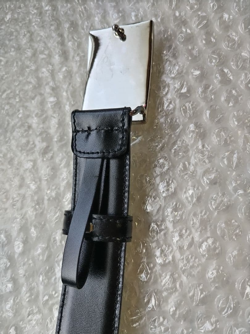 GUCCI グッチ Ladys ブラック レザーベルト