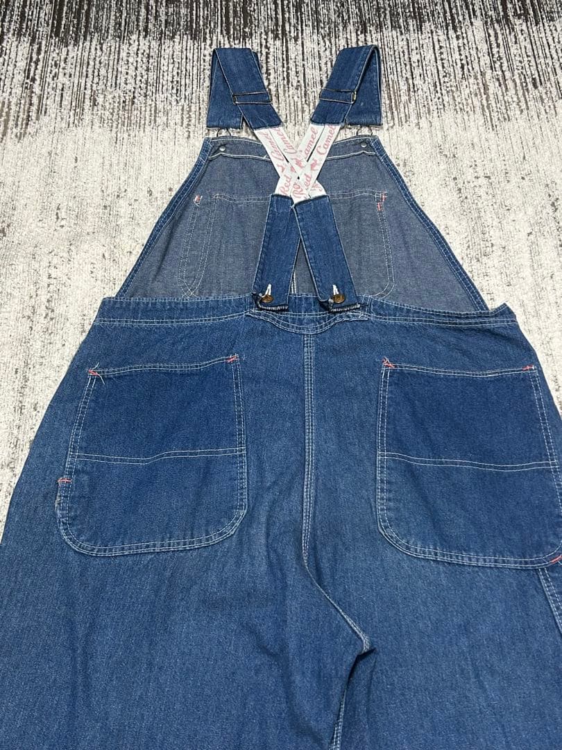 50s60s RED CAMEL オーバーオール 濃紺 USA製 ヴィンテージ