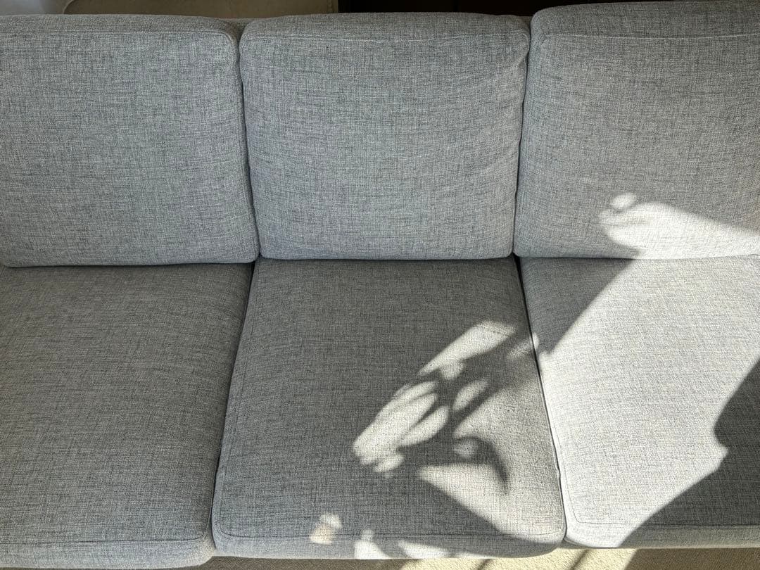 最終お値下げ！！美品　3人掛けソファ　モモナチュラル　即購入OK