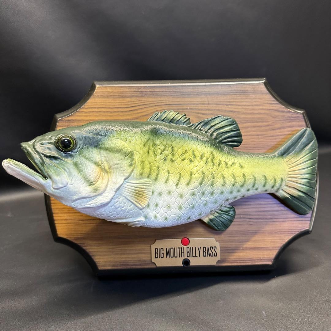 ♡Fc右1002 未使用保管品 ビッグマウスビリーバス 歌って踊る 置物