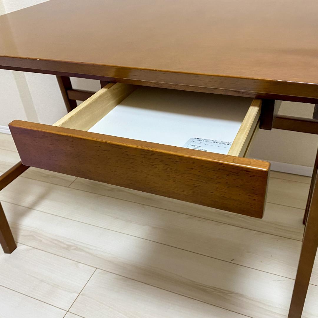 カリモク60 正規品 デスク900 ウォールナット