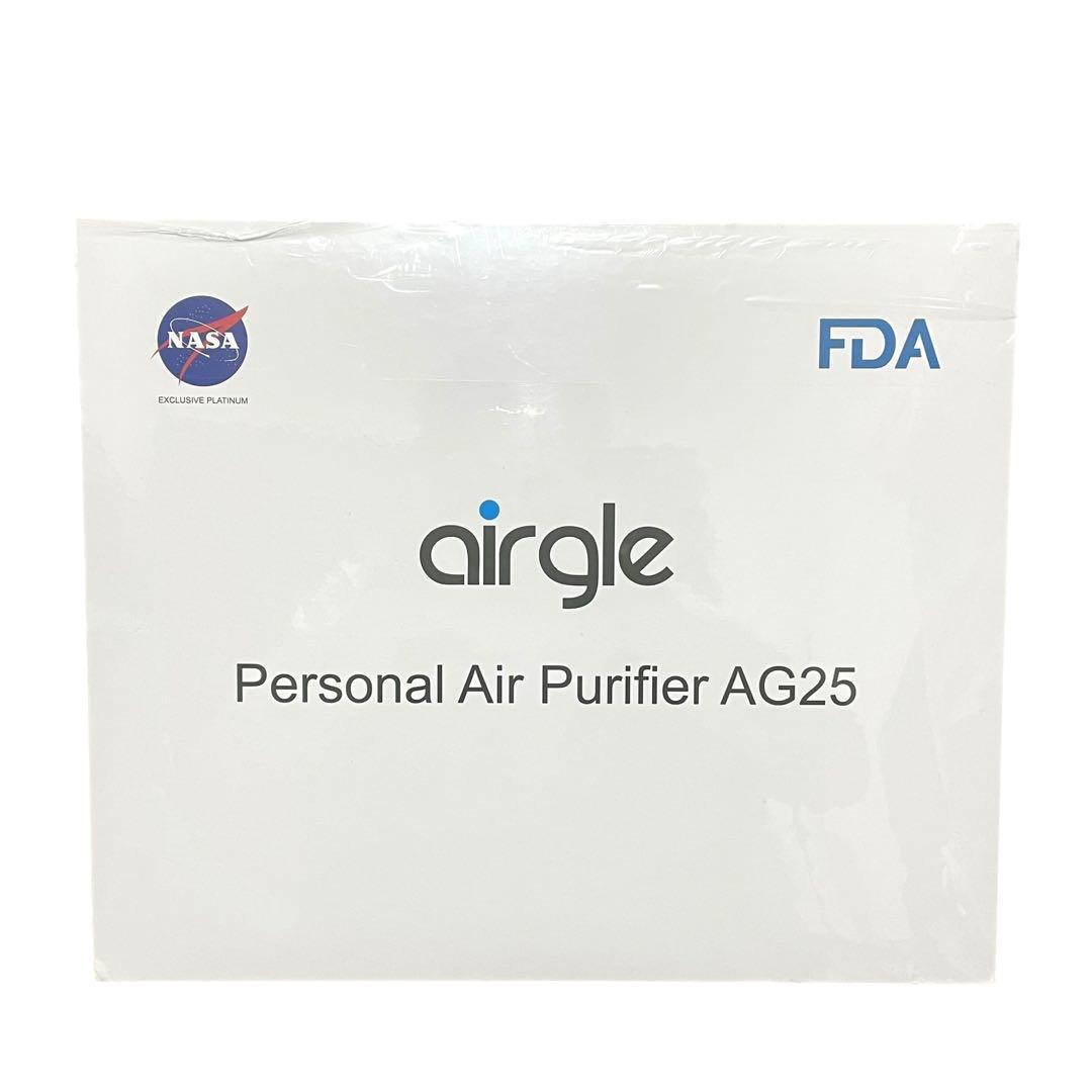 【新品未開封】airgle AG25 光触媒 空気清浄機 NASA技術採用モデル