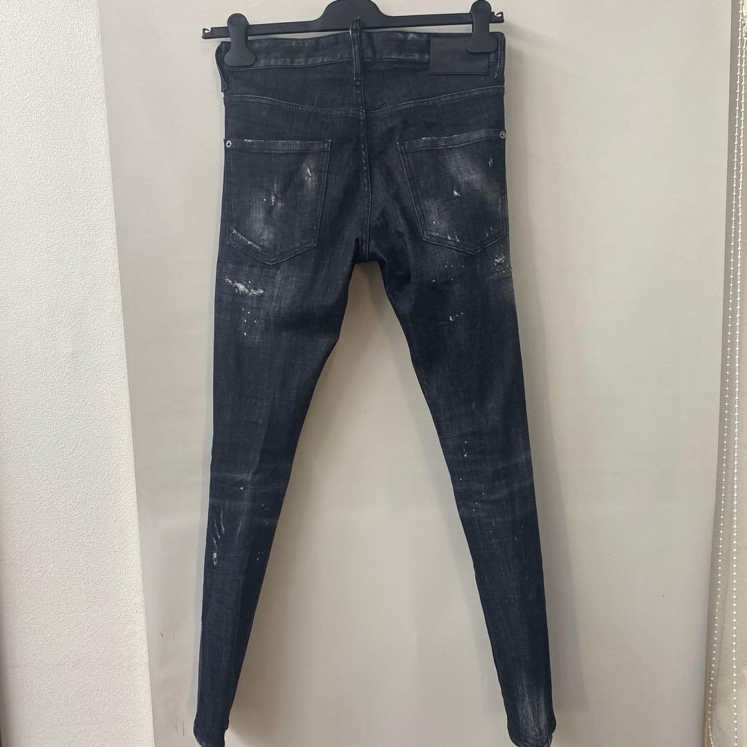 サイズ42 DSQUARED2 ビジュー付き星形パッチ クールガイジーン