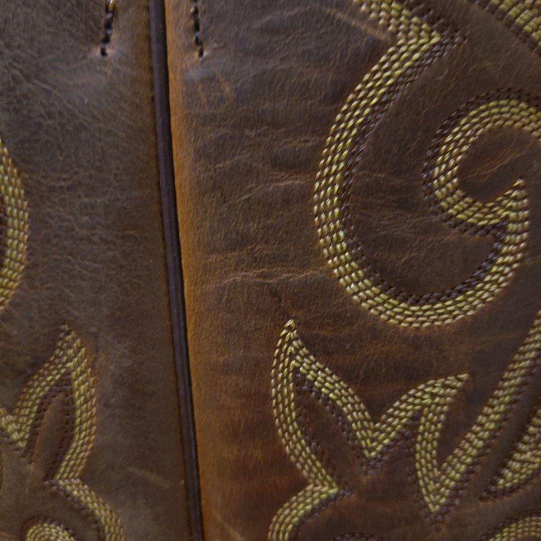 JUSTIN ウェスタンブーツ　サイズ8 1/2 　レザー　茶色　メンズ