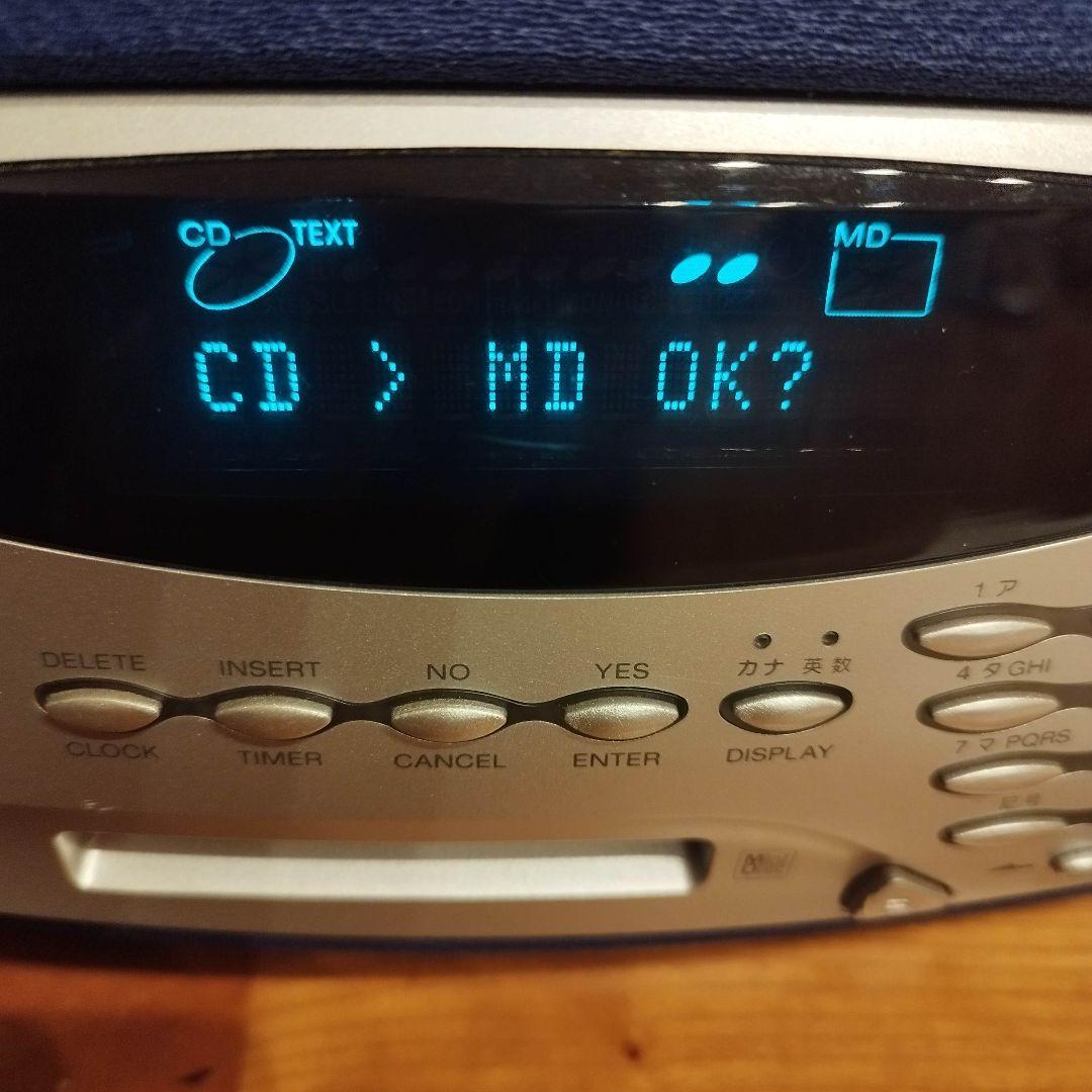 【動作確認済み・良好】SONY ZS-M35 MD/CD システムステレオ