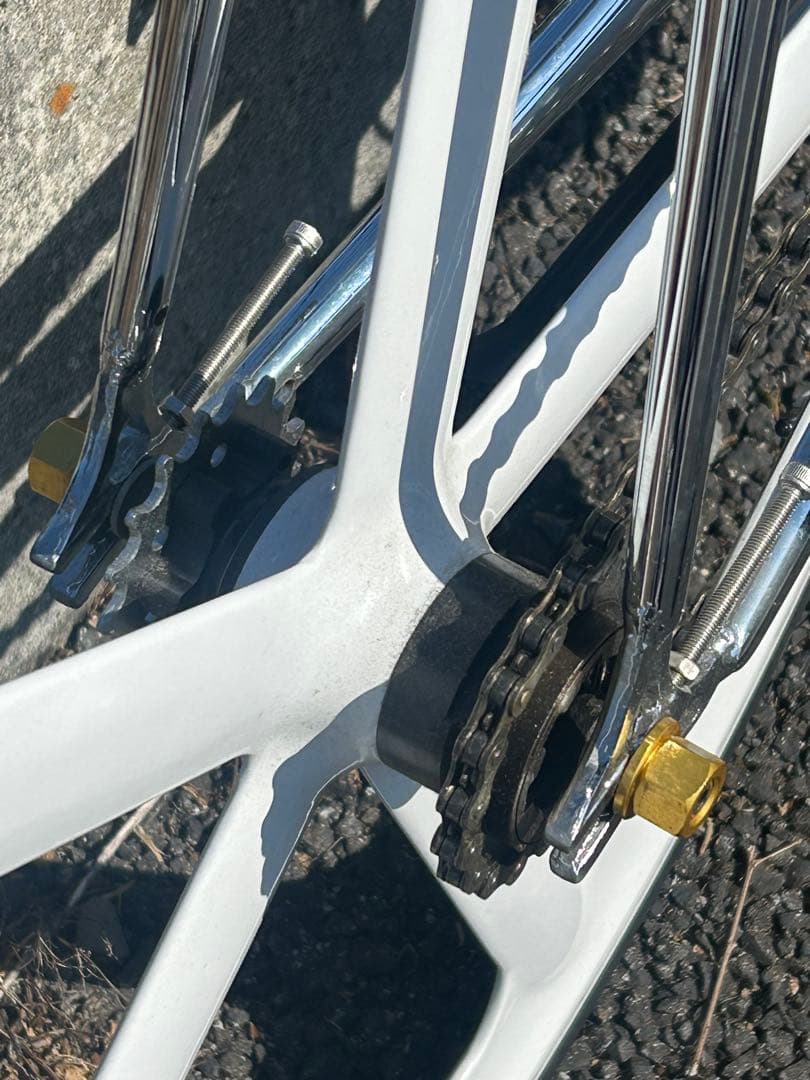 FUN ピスト パシュート シングルスピード 自転車 美品 メッキ 個性的