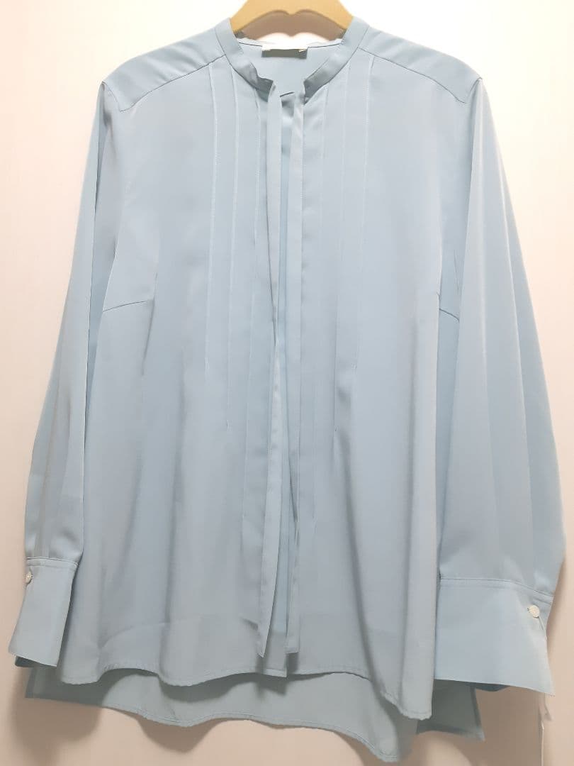 新品　TOMORROWLAND　クリアデシン ボウタイブラウス