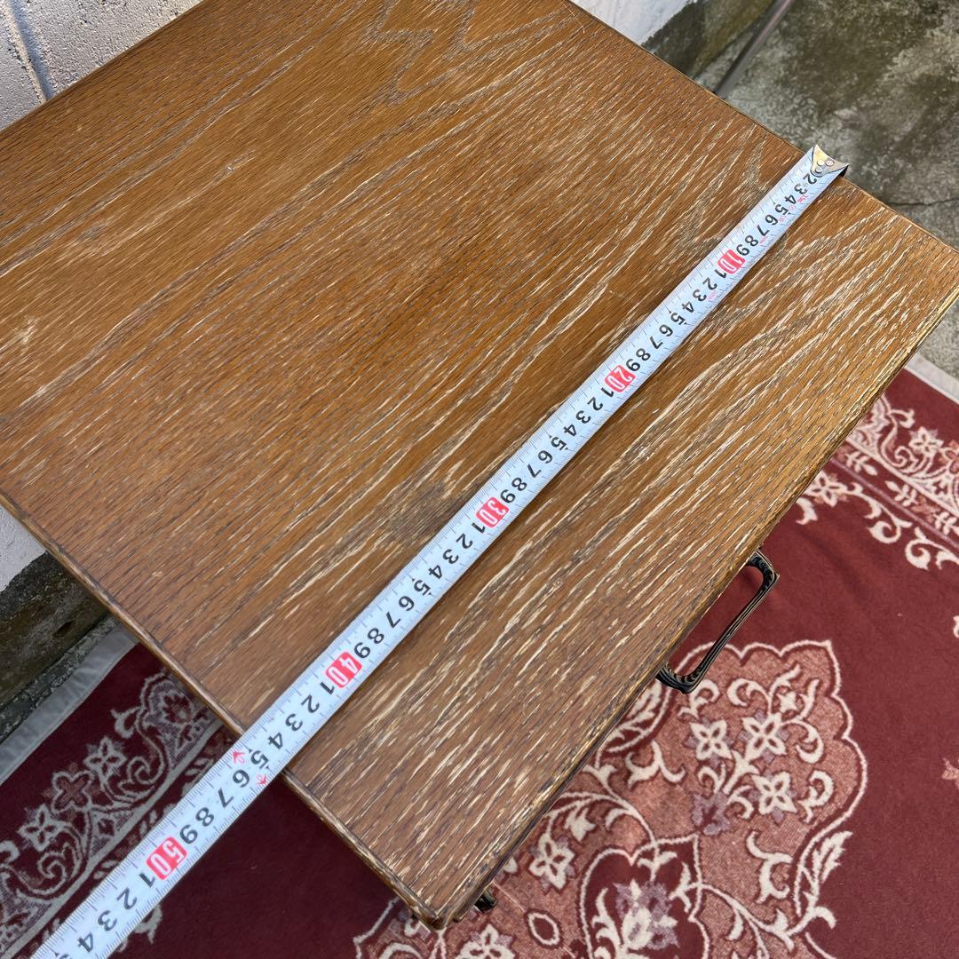 オーク材木製家具◾️パラマウントベッド 脚×キャスター付き チェスト キャビネット