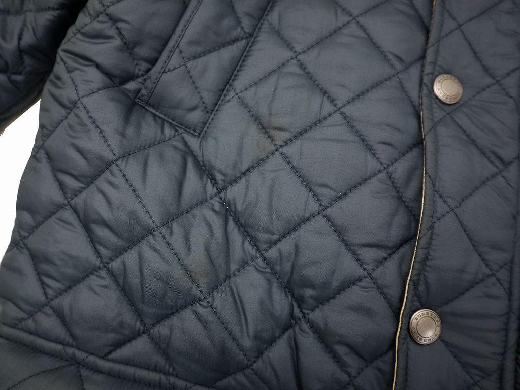 バーバリー チルドレン 2way フーディー キルティング 中綿 ジャケット