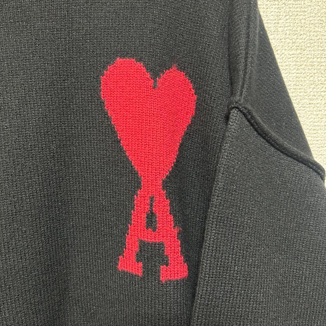 【凛さん専用】ami paris タートルネックニット セーター 黒