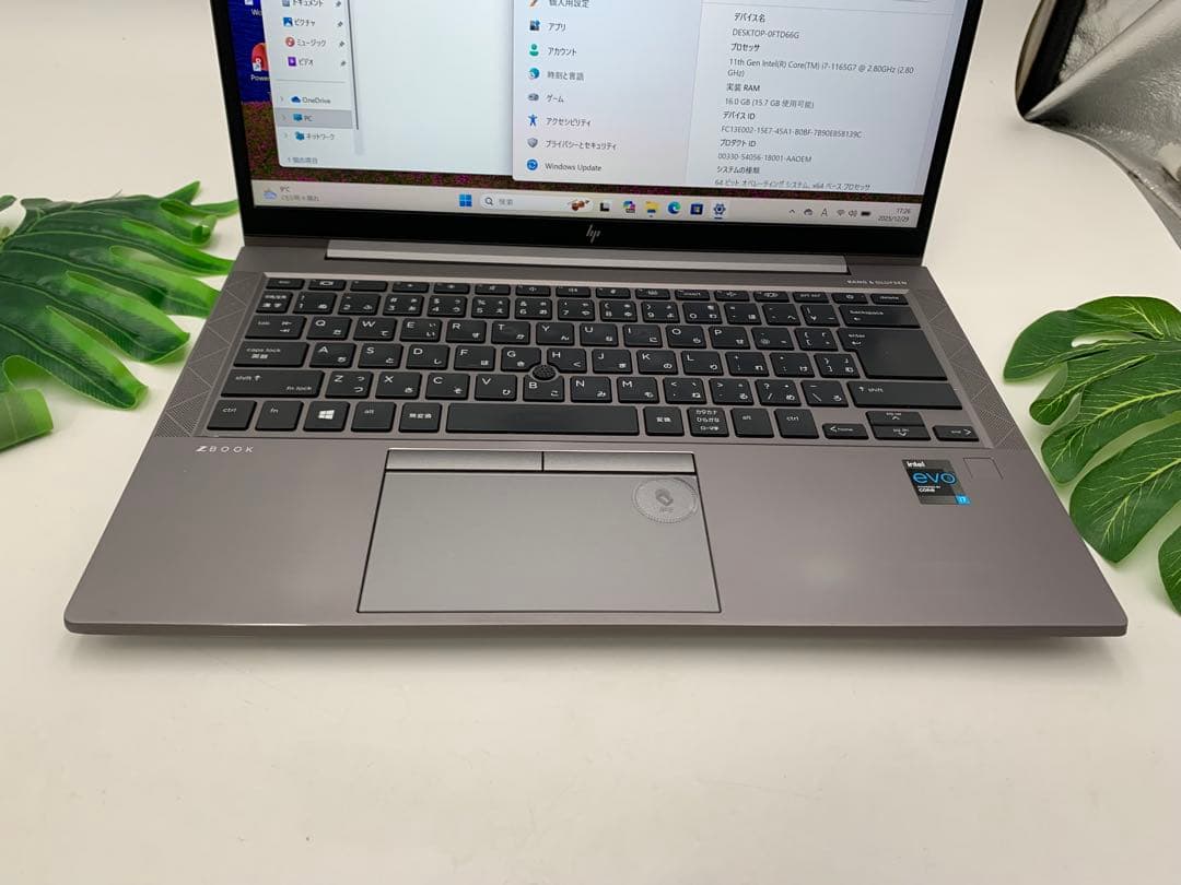 Windowsノート本体 HP ZBook Firefly G8 i7-1165G7 16G 512G