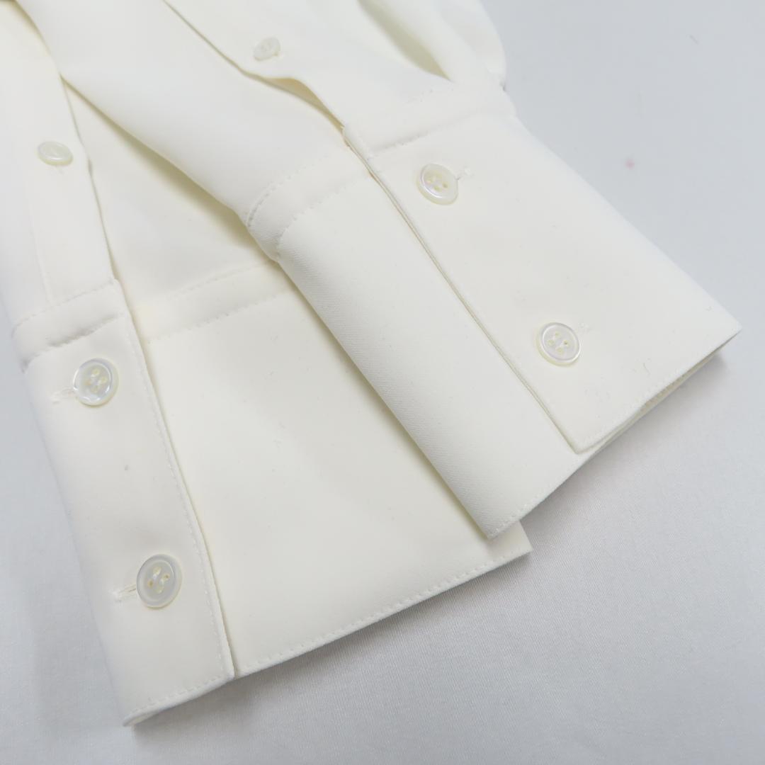 新品 25AW ADORE バイカラー レース ライトジョーゼットブラウス 38