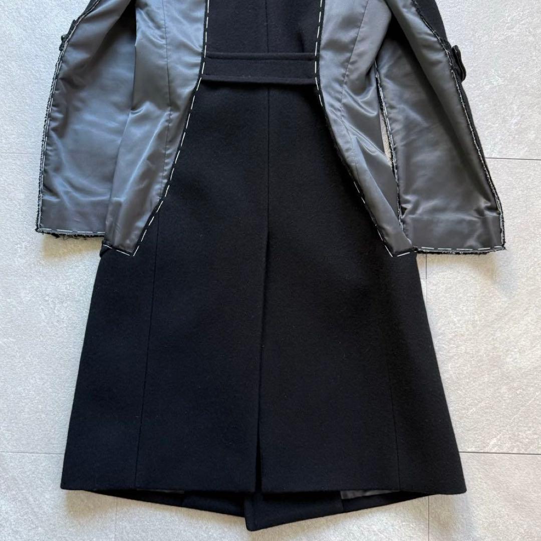 MaisonMargiela メイソンマルジェラ ウールコート 36 ブラック