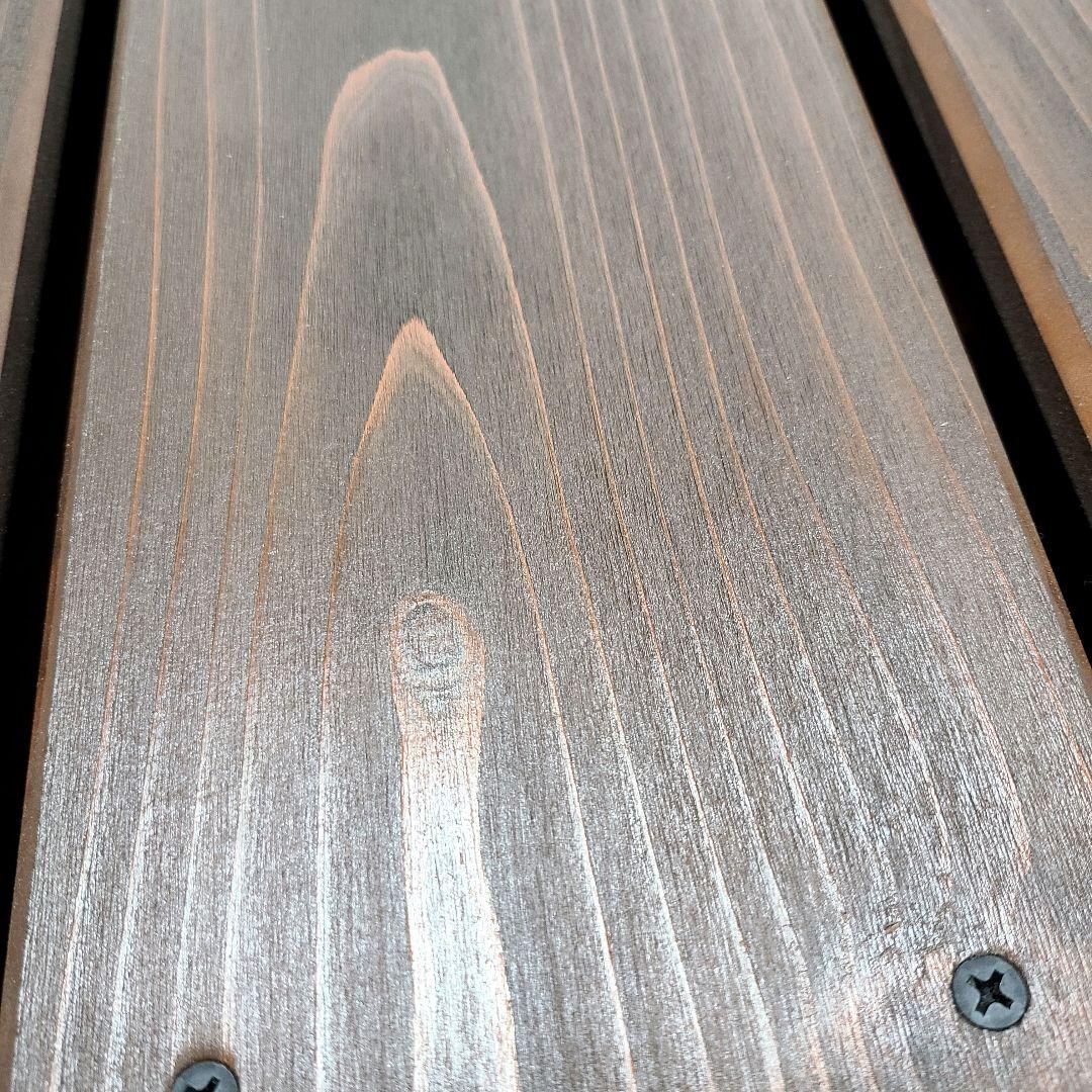 No1816【屋外OK】縁台、ベンチ、腰掛け、椅子【脚折りたたみ式】