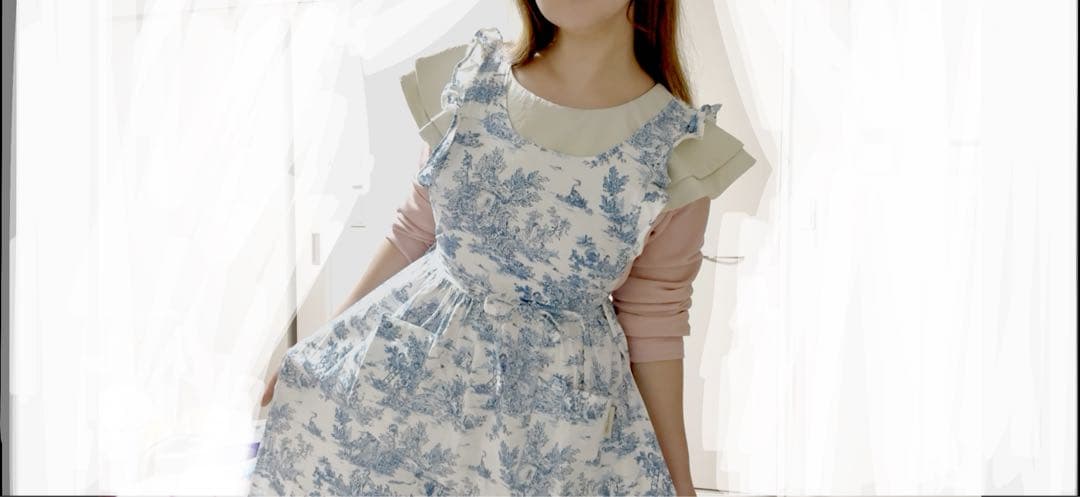 【韓国】チャングム風エプロン