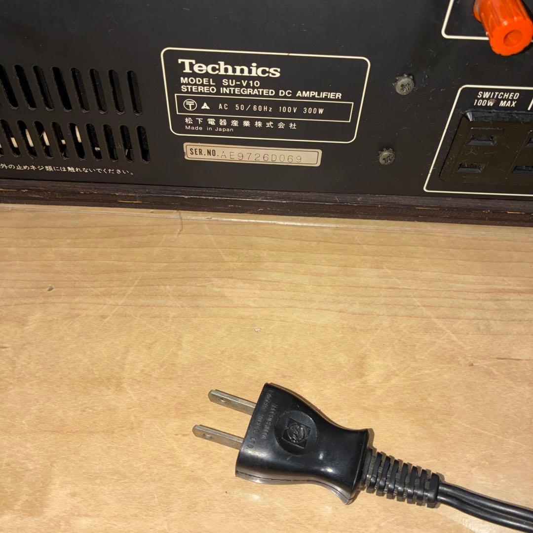 名機！　動作良好です　Technics 　SU-V10プリメインアンプ