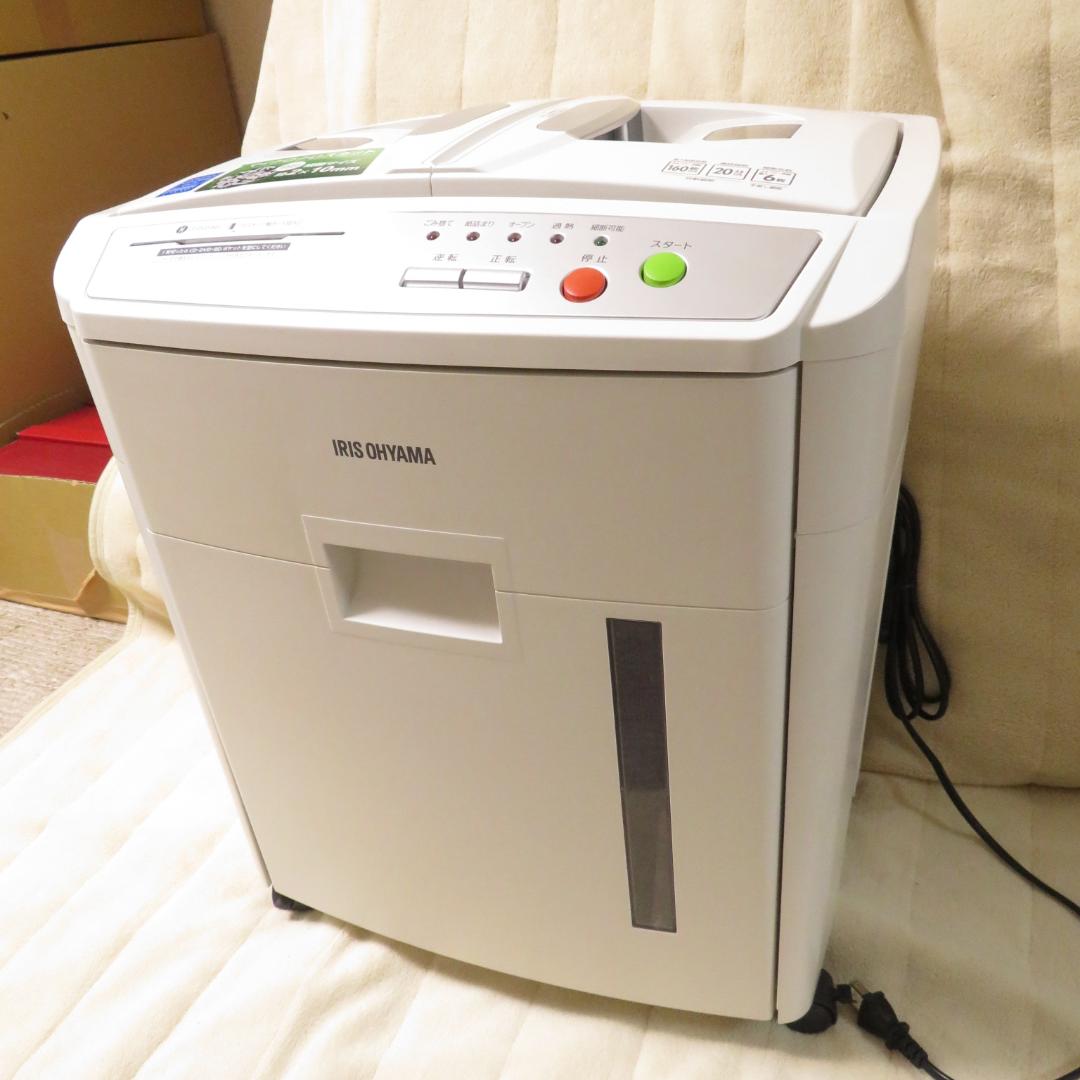 美品　アイリスオーヤマ オートフィードシュレッダー AFS160M 2023年