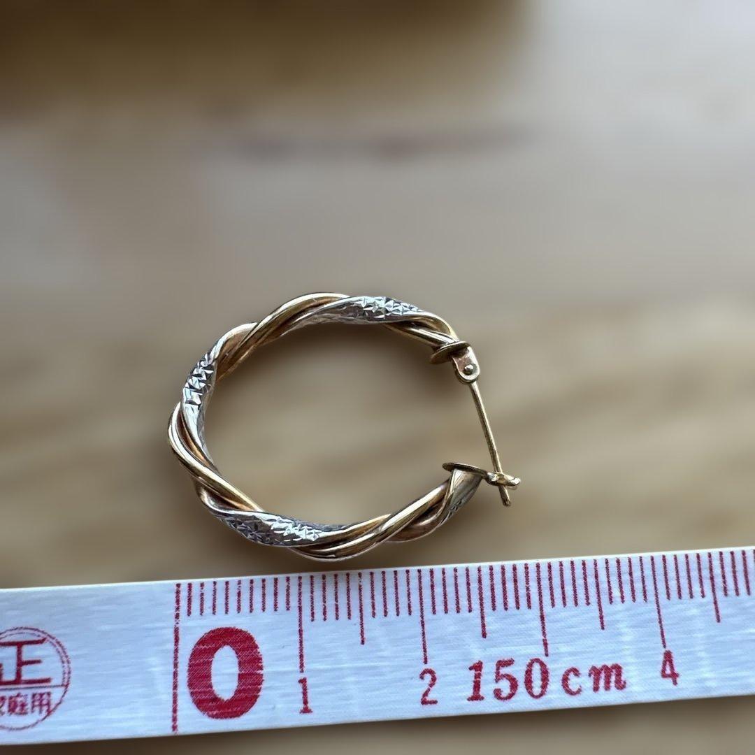 10金　ピアス　片耳