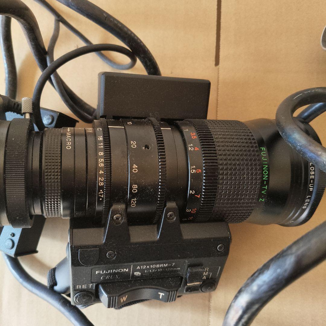 FUJINON A12X10BRM-7 カメラ ズームレンズ付き
