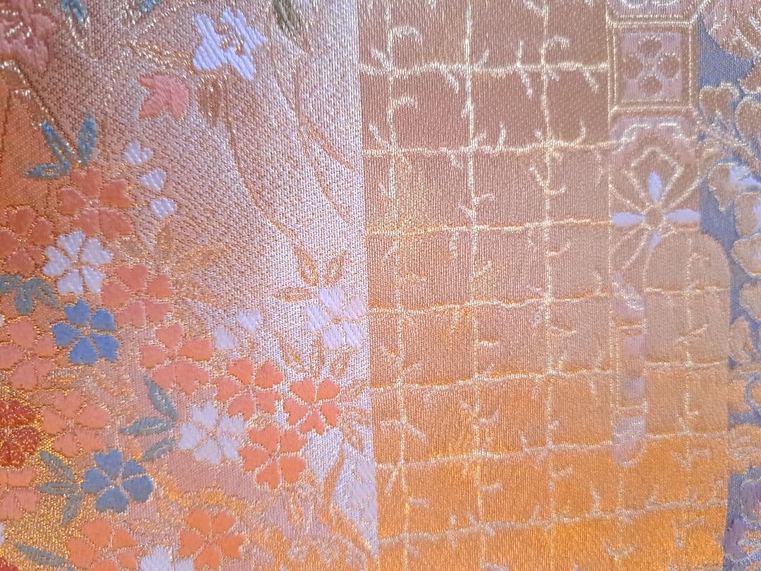 【セール】服部織物　袋帯　こはく錦　 新品未使用