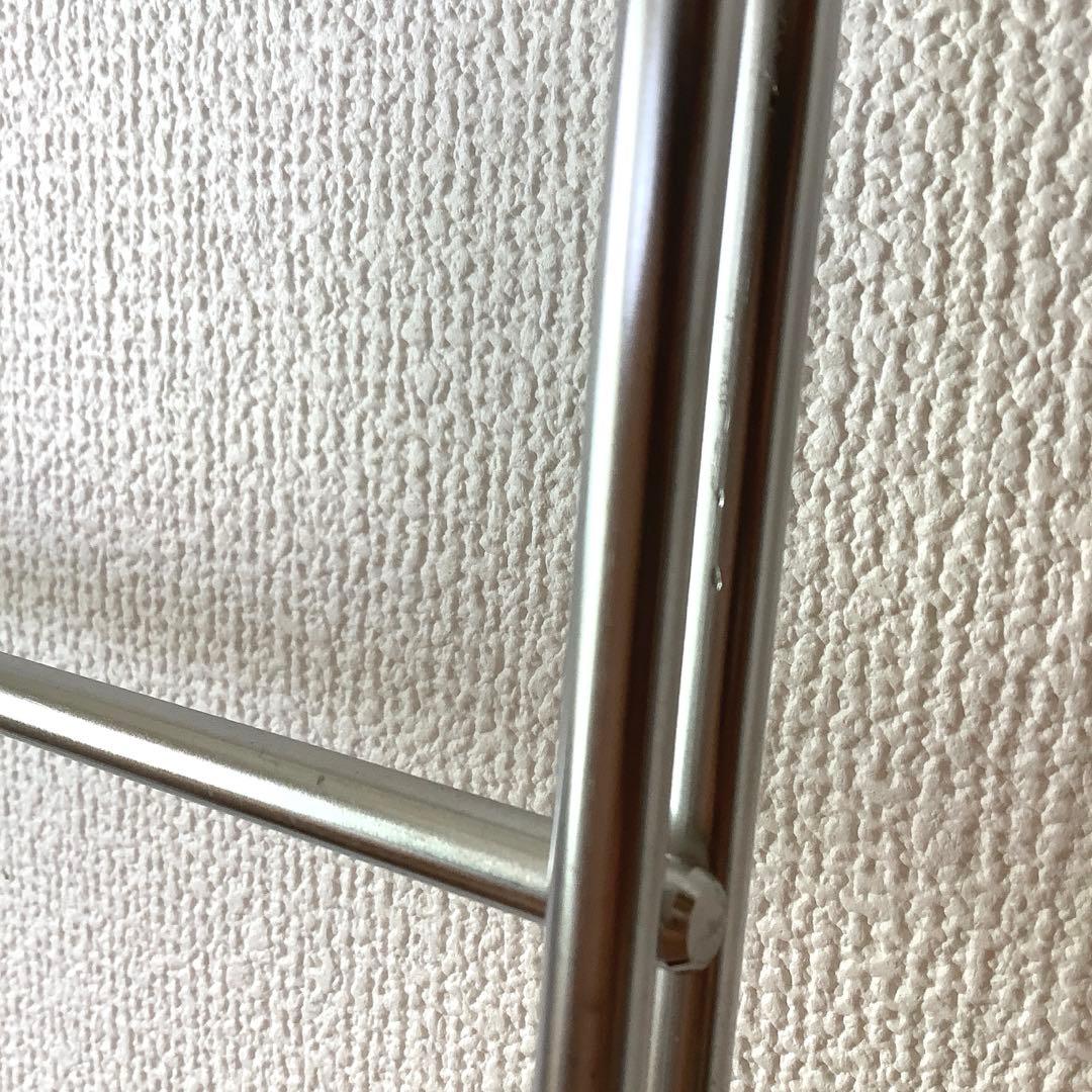 【都内引取限定】無印良品　ステンレスユニットシェルフ　帆立　クロスバー