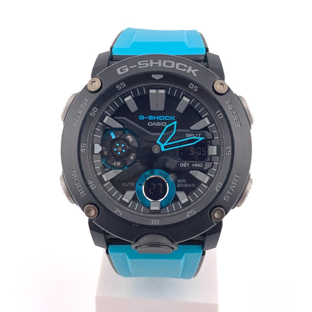R7-4552 G-SHOCK GA-2000 AD-305 ブラック/ブルー