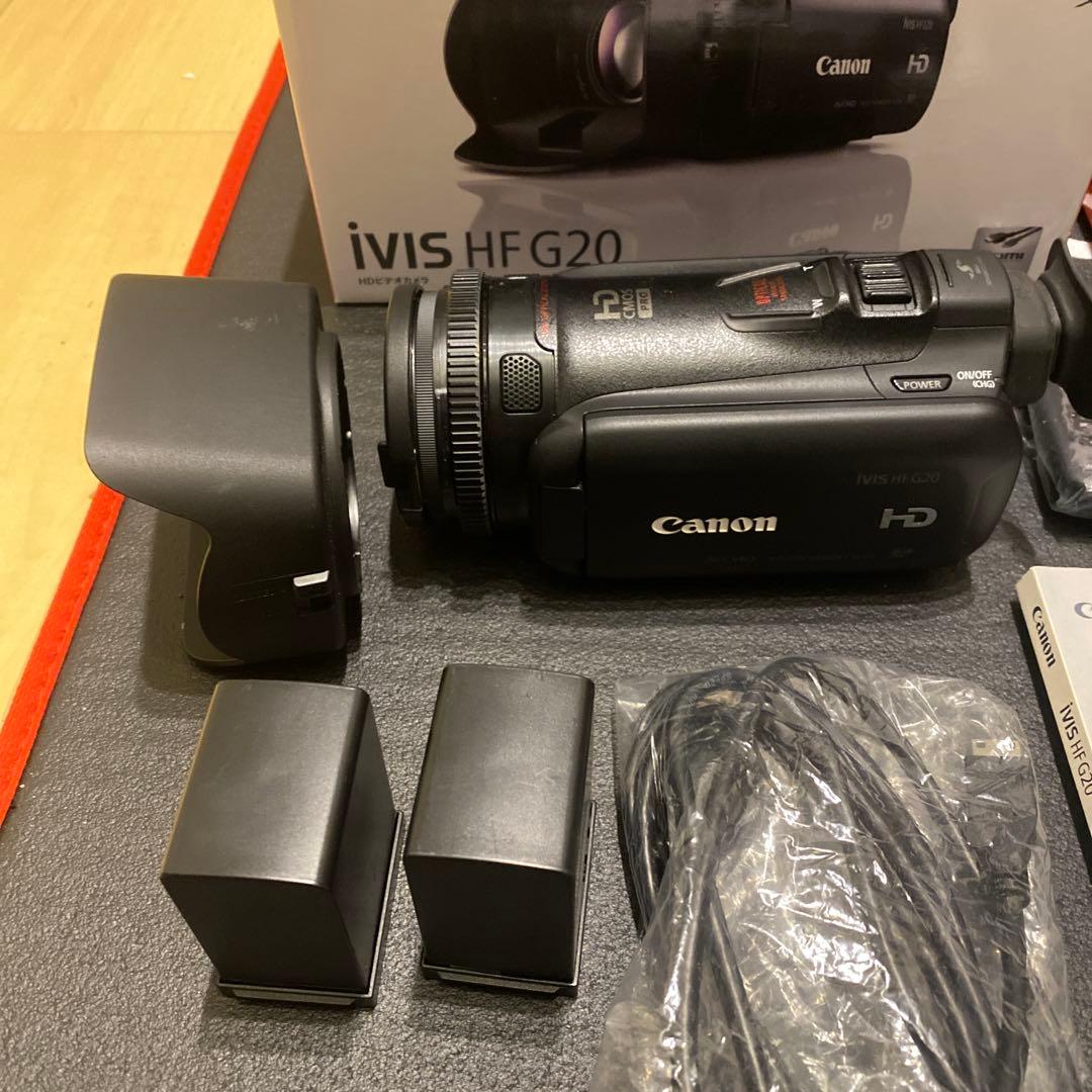 Canon ivis HF G20 64gbメモリーカード、マイク付き